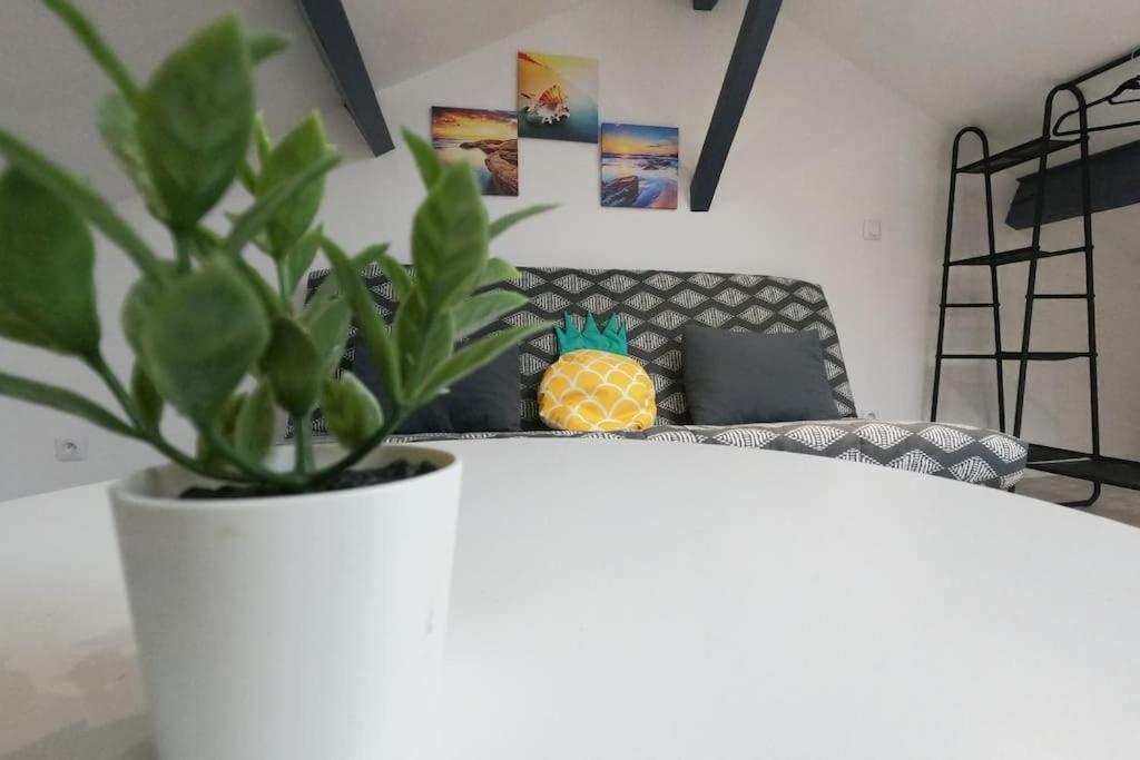Ferienwohnung Atypique T1 Duplex - Wifi .Parking .Proche .Gare Saint-Quentin  Exterior foto